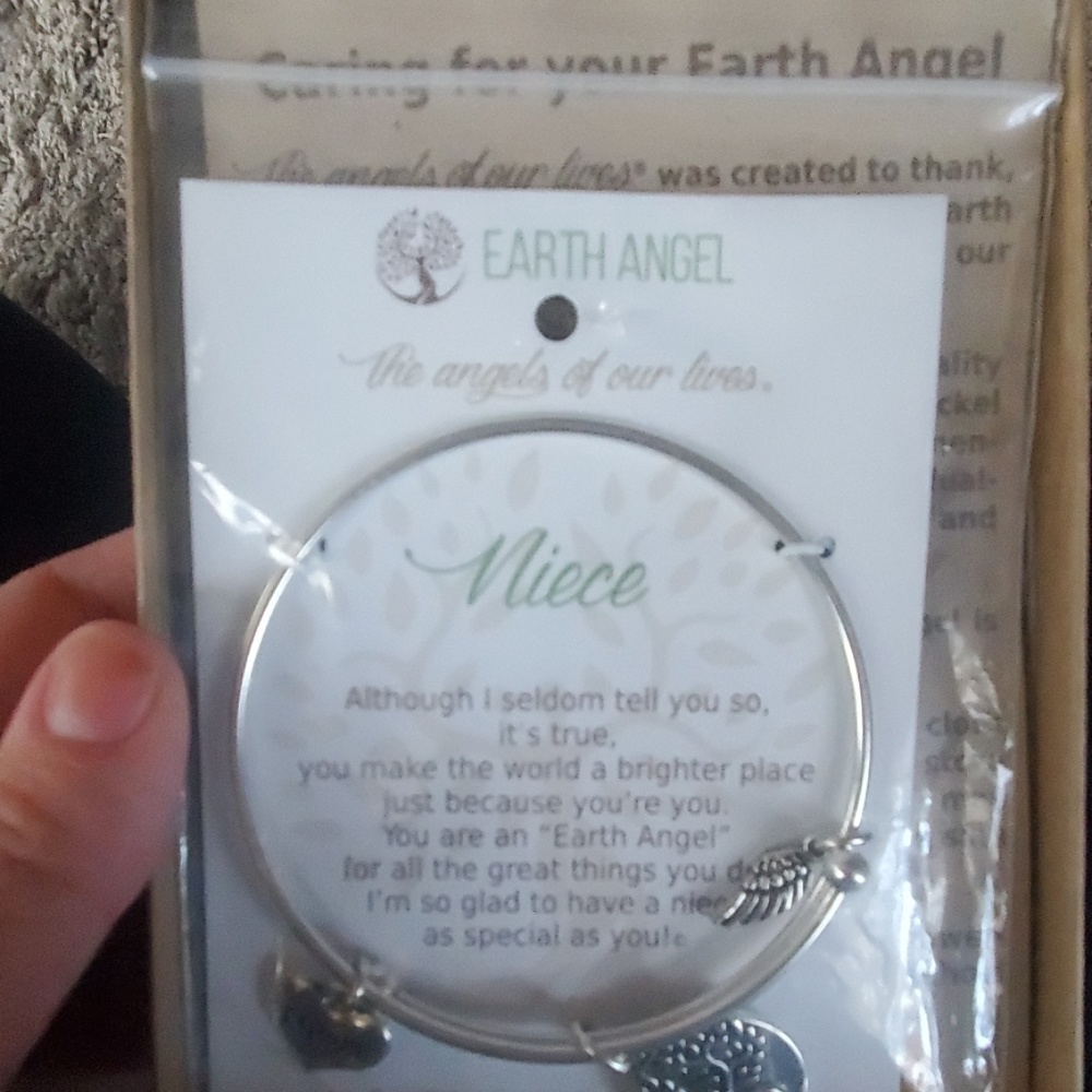 Neice earth angel Bracelet